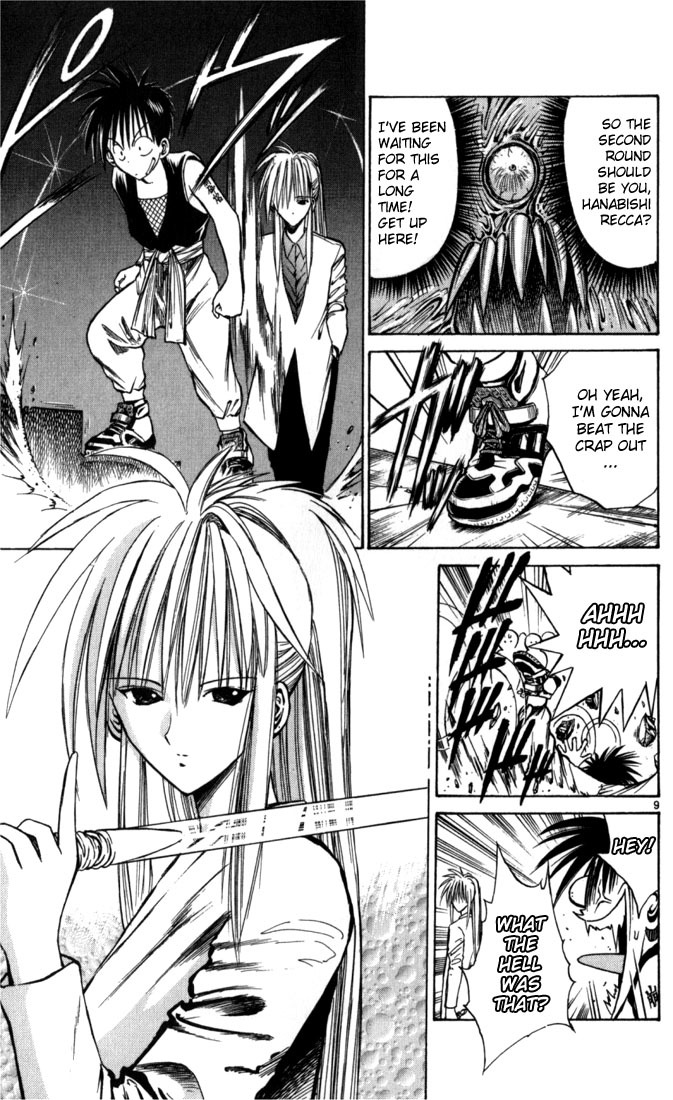 Flame of Recca Chapter 59 page 8 - Chapter 59: Feast of the Illusion Master IV (Human Tree)
