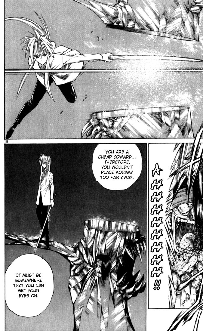 Flame of Recca Chapter 60 page 21 - Chapter 60: Feast of the Illusion Master V (Absolute Zero)