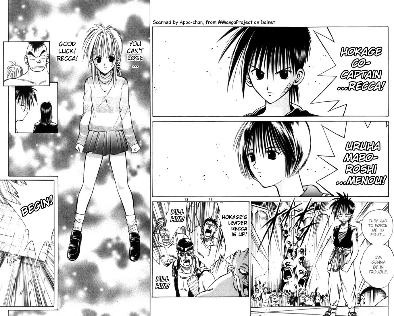 Flame of Recca Chapter 61 page 11 - Chapter 61: Feast of the Illusion Master VI