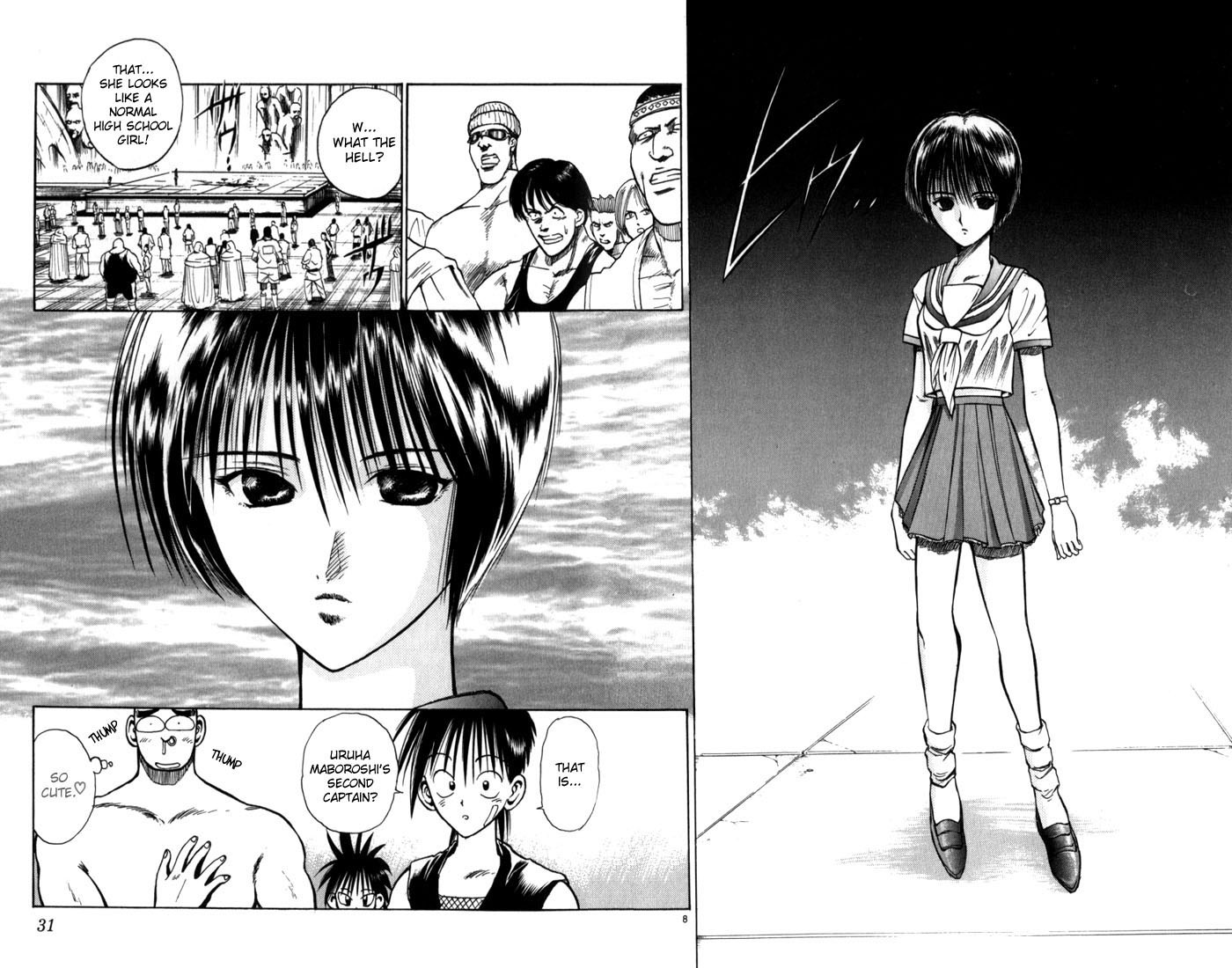 Flame of Recca Chapter 61 page 8 - Chapter 61: Feast of the Illusion Master VI