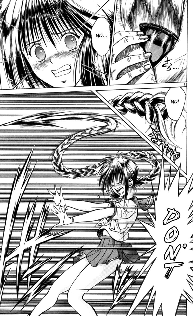 Flame of Recca Chapter 62 page 13 - Chapter 62: Feast of the Illusion Master VII (The Girl WIth Sorrow)