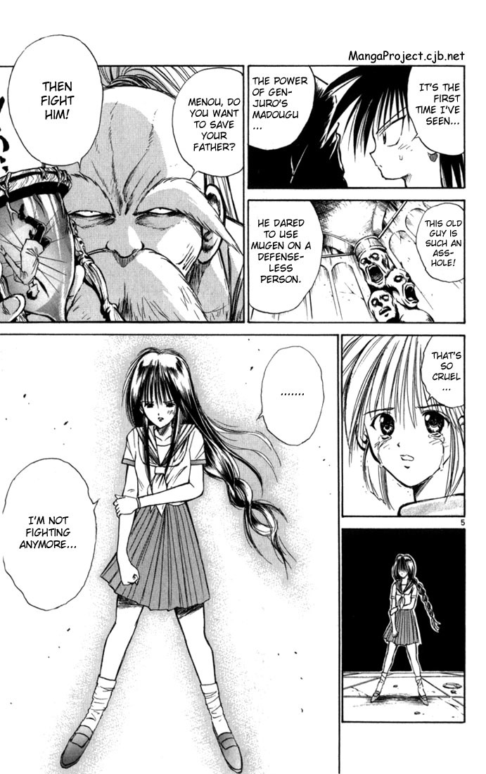 Flame of Recca Chapter 63 page 5 - Chapter 63: Feast of the Illusion Master VIII (A Human Timer)