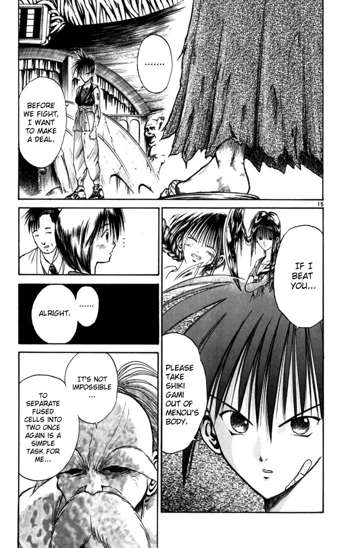 Flame of Recca Chapter 64 page 15 - Chapter 64: Feast of the Illusion Master IX (Genjurou)