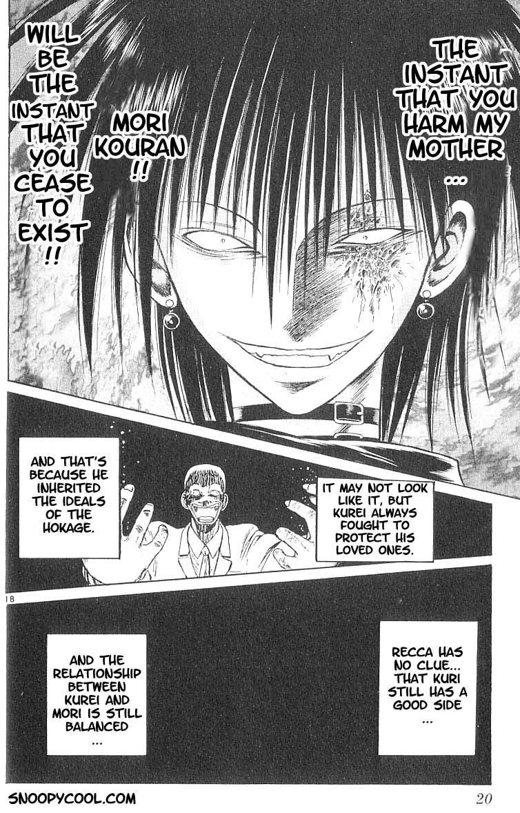 Flame of Recca Chapter 68 page 21 - Chapter 68: The One Kurei Protects