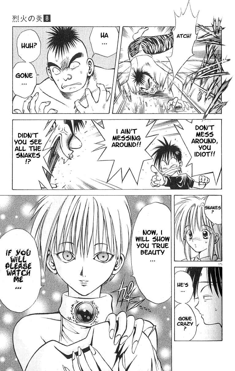 Flame of Recca Chapter 70 page 14 - Chapter 70: LIVE (2) (Opening)