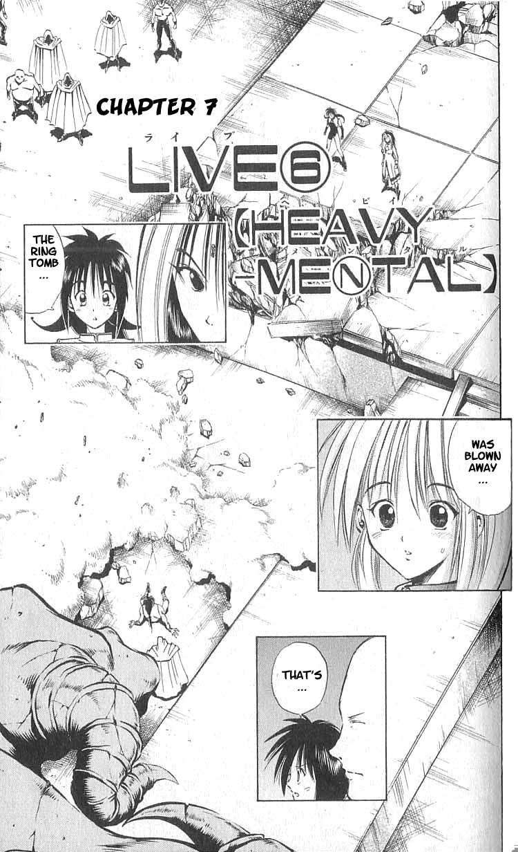 Flame of Recca Chapter 74 page 1 - Chapter 74: LIVE (6) (HEAVY-MENTAL)