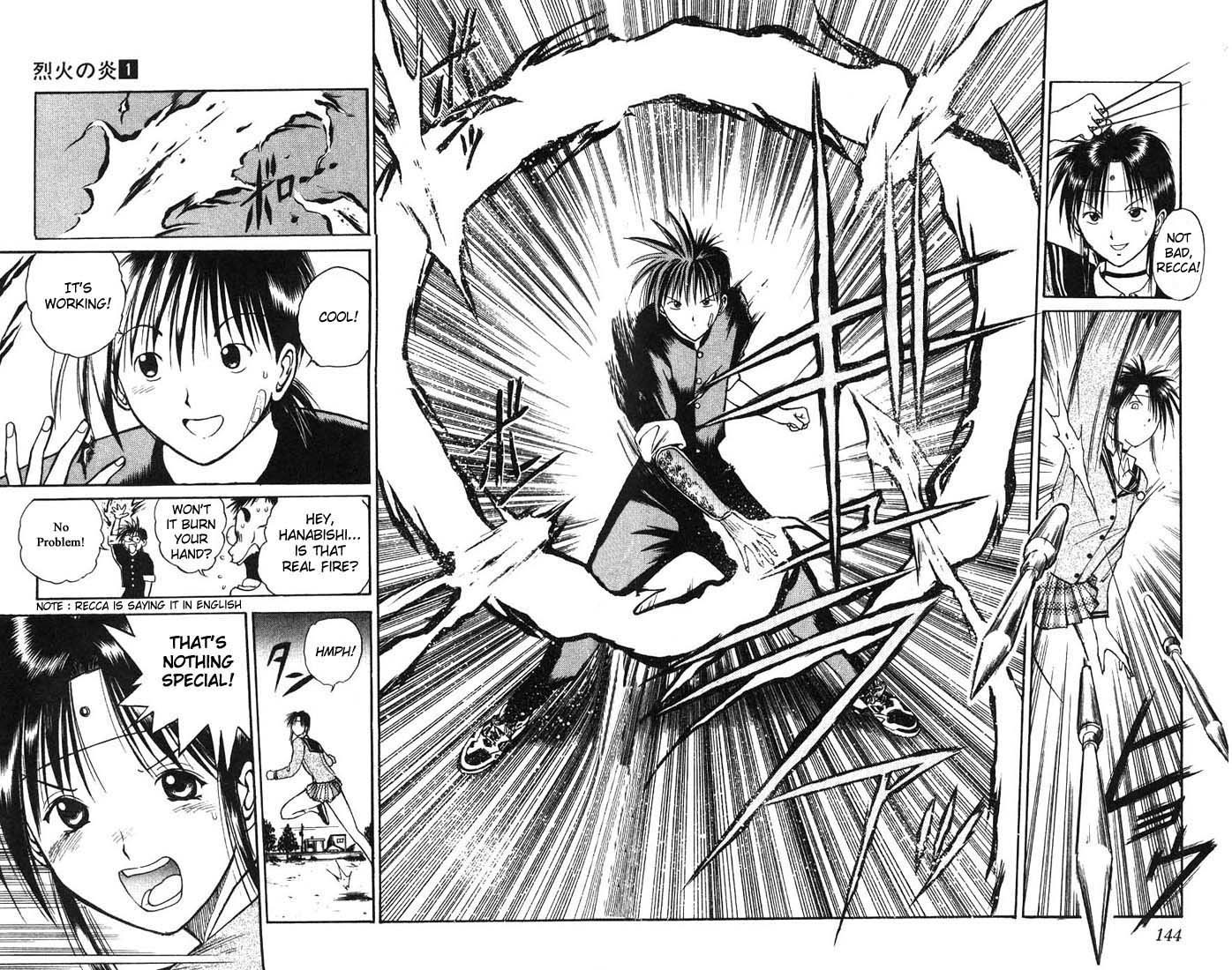 Flame of Recca Chapter 8 page 3 - Chapter 8: Count Down