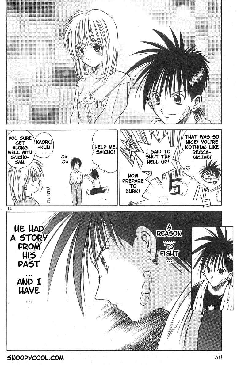 Flame of Recca Chapter 80 page 13 - Chapter 80: A Quite Peaceful Night