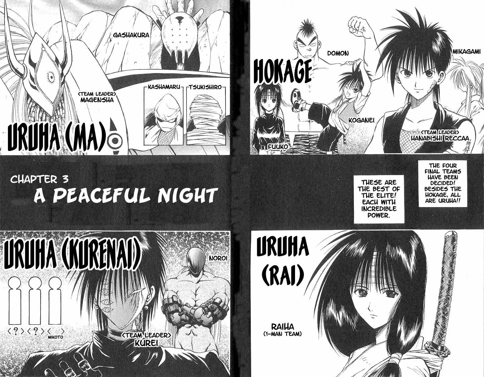 Flame of Recca Chapter 80 page 2 - Chapter 80: A Quite Peaceful Night