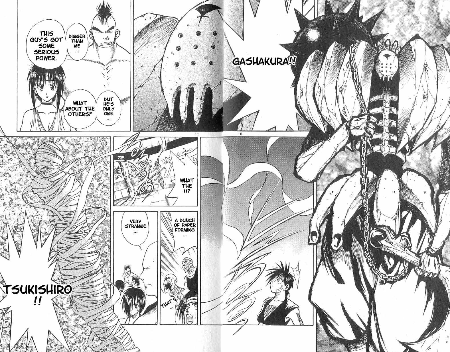 Flame of Recca Chapter 81 page 9 - Chapter 81: The Era of Demons (1) (The Moon)