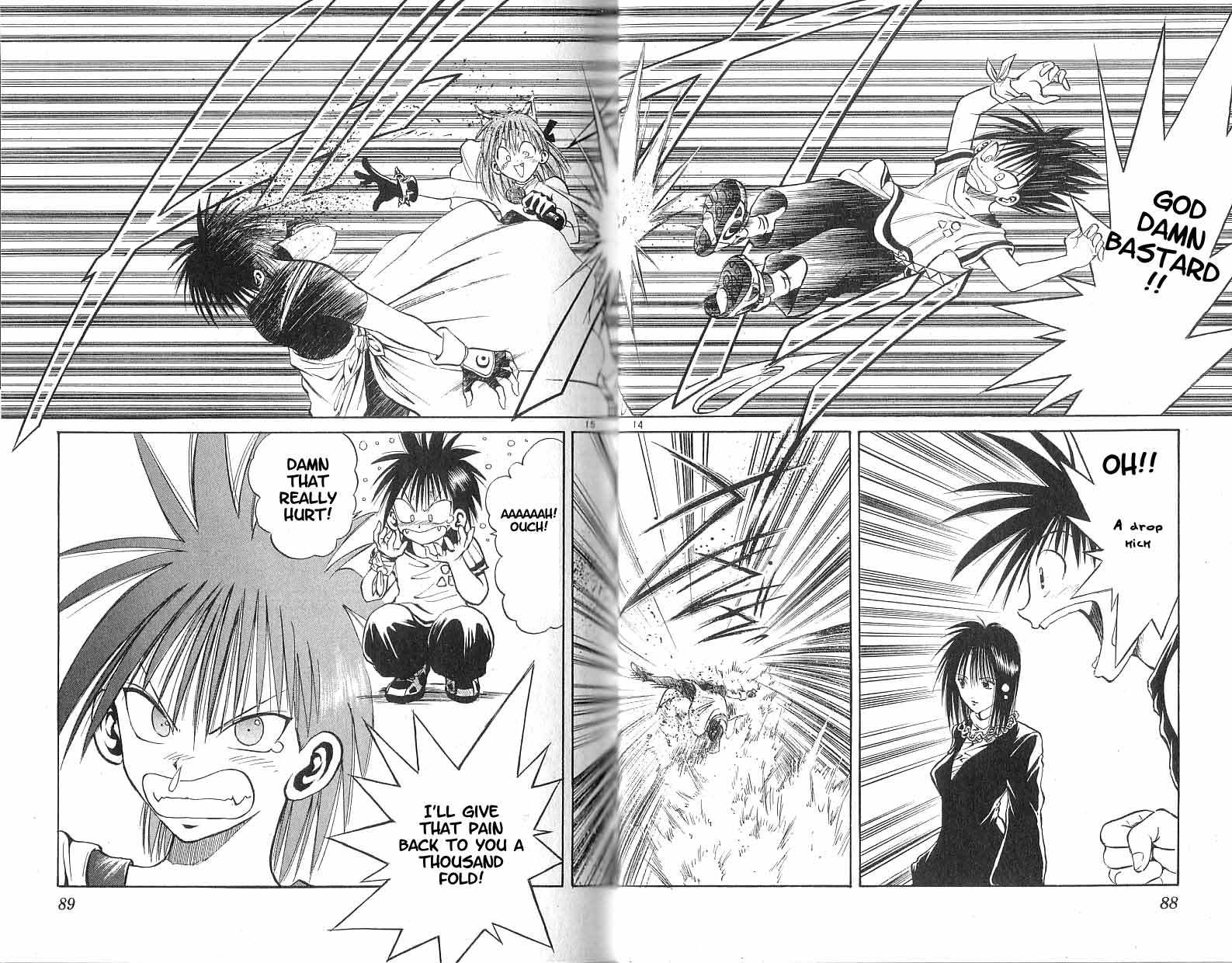 Flame of Recca Chapter 82 page 14 - Chapter 82: The Era of Demons (2) (A New Moon)