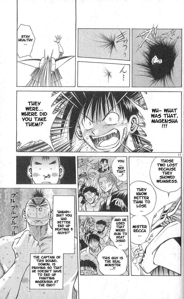 Flame of Recca Chapter 87 page 10 - Chapter 87: The Era of Demons (7) (Gashakura Steps On)