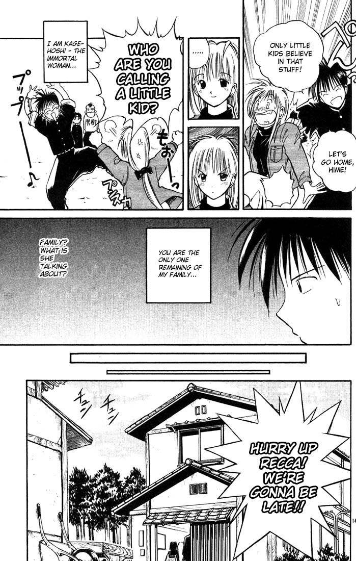Flame of Recca Chapter 9 page 14 - Chapter 9: The Immortal Women