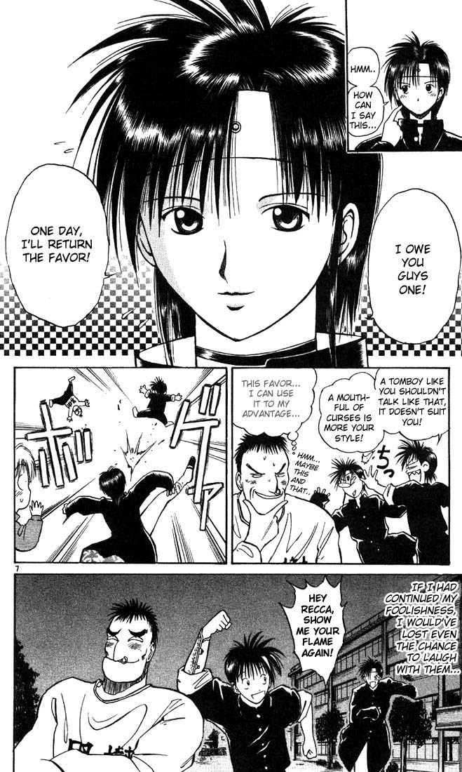 Flame of Recca Chapter 9 page 7 - Chapter 9: The Immortal Women