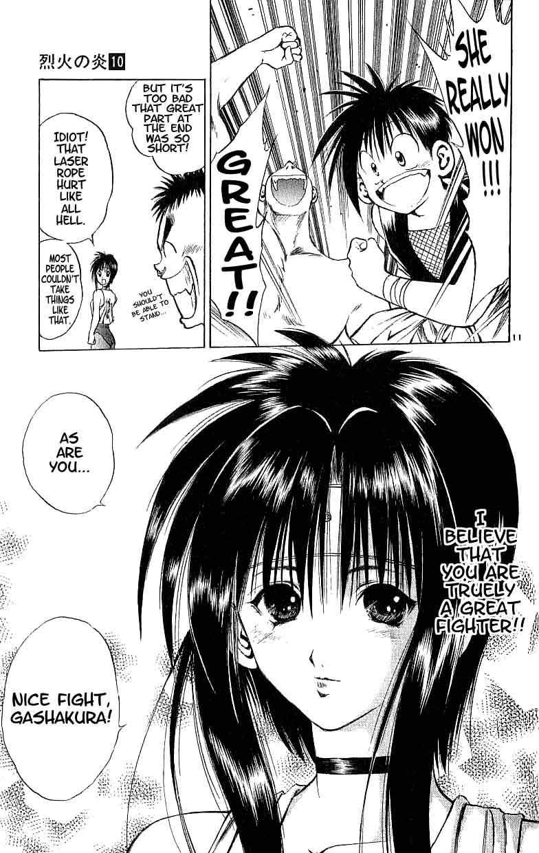 Flame of Recca Chapter 91 page 11 - Chapter 91: The Other Semi-Finals (1) (Stalemate)