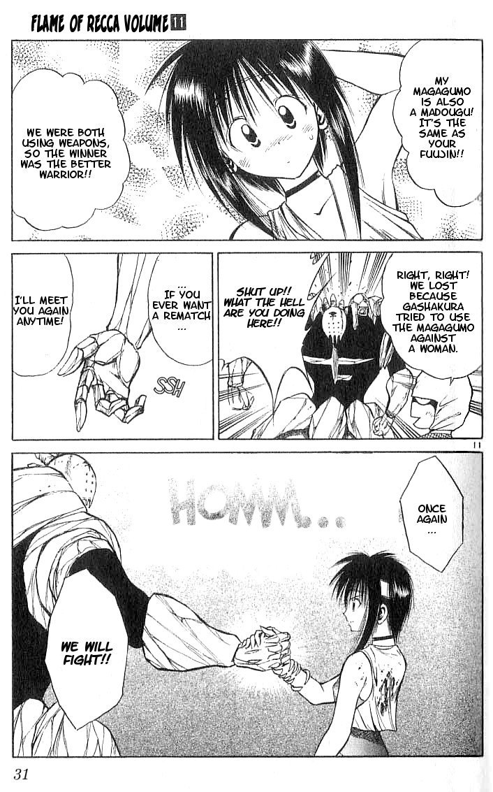 Flame of Recca Chapter 99 page 11 - Chapter 99: J