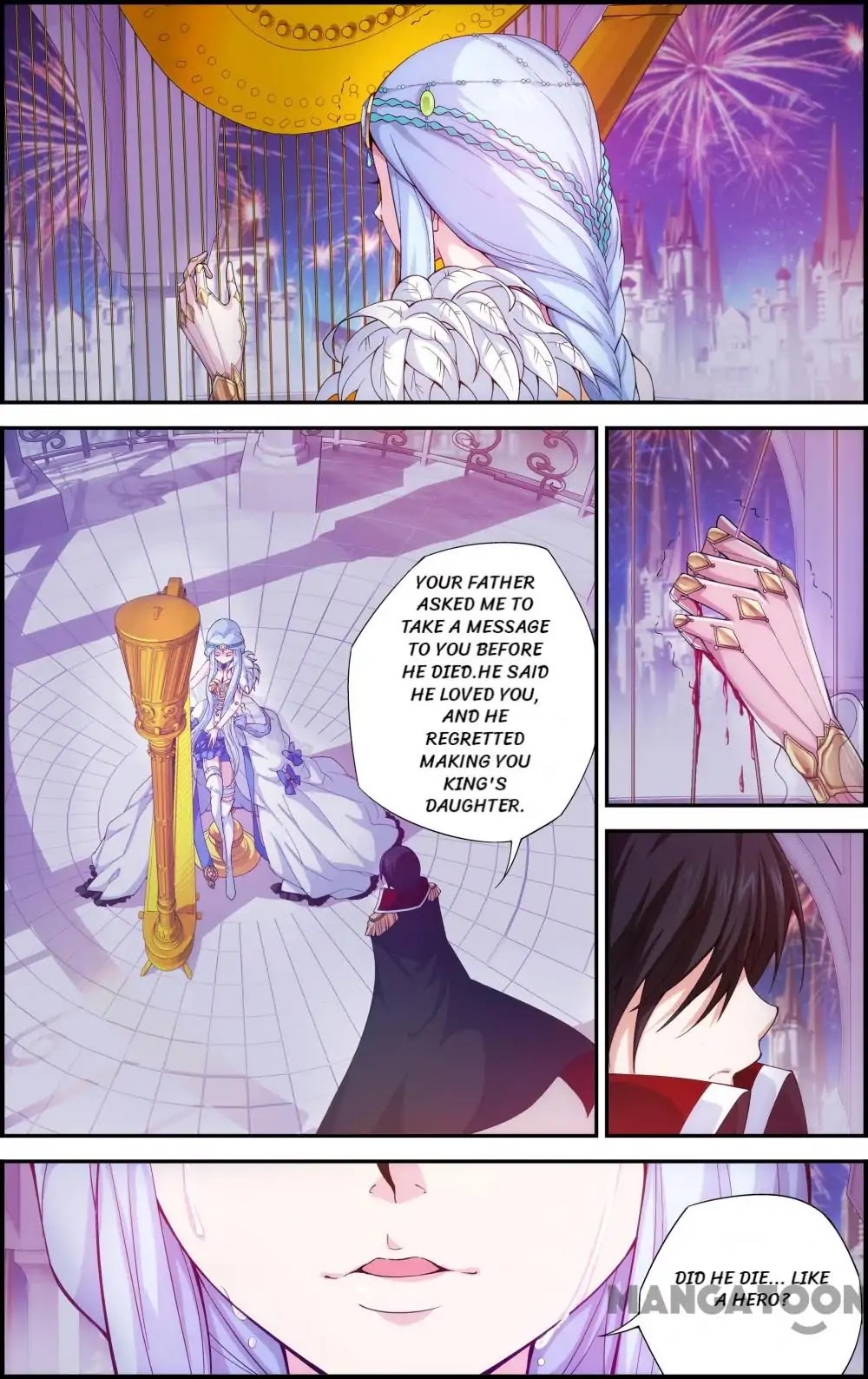 Flaming Heaven: The Dragon returns Chapter 1 page 10 - Chapter 1: Episode 1