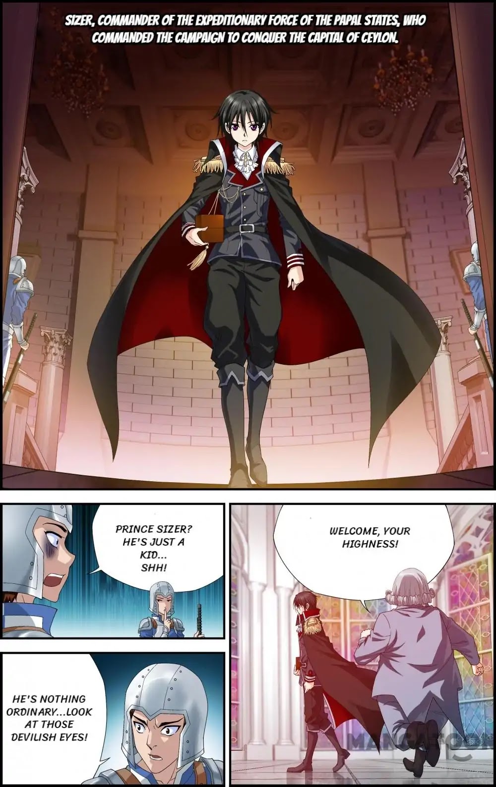 Flaming Heaven: The Dragon returns Chapter 1 page 3 - Chapter 1: Episode 1