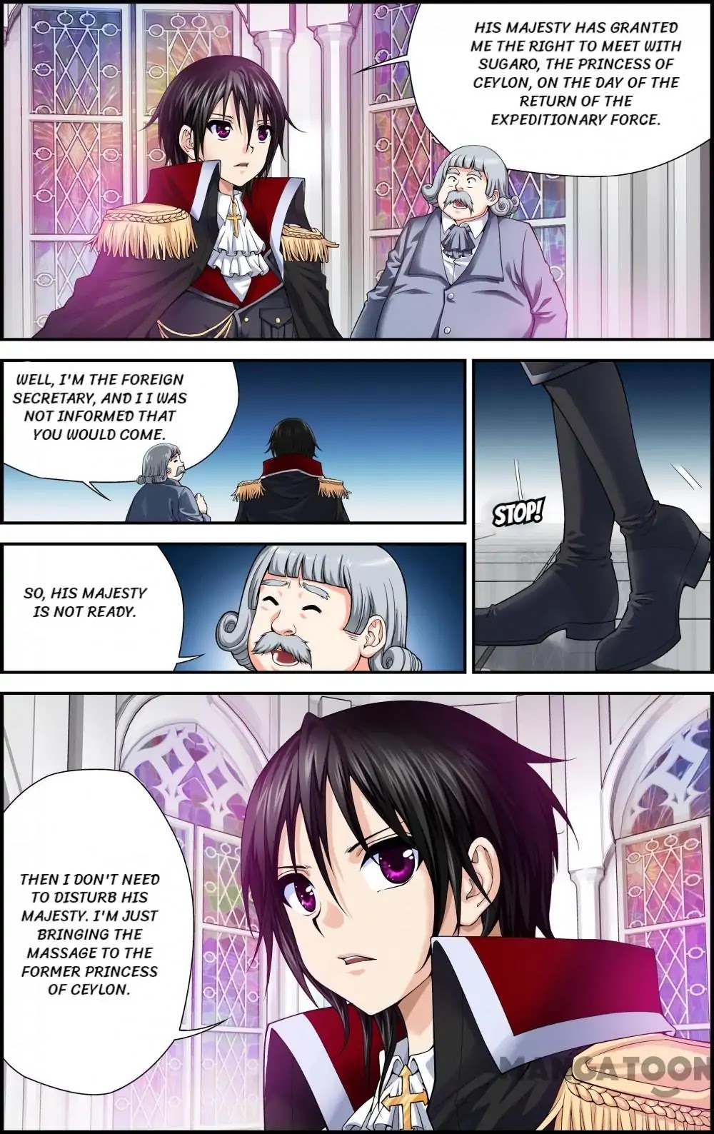Flaming Heaven: The Dragon returns Chapter 1 page 4 - Chapter 1: Episode 1
