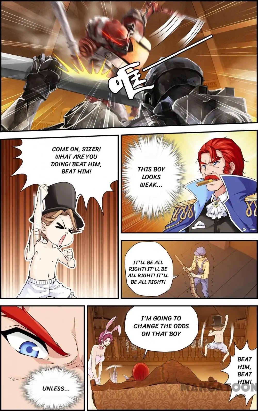 Flaming Heaven: The Dragon returns Chapter 11 page 11 - Chapter 11: Episode 11