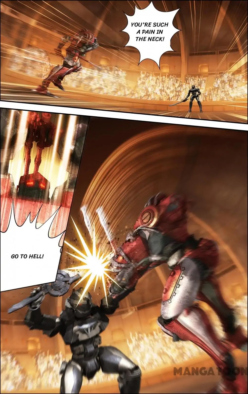Flaming Heaven: The Dragon returns Chapter 11 page 8 - Chapter 11: Episode 11