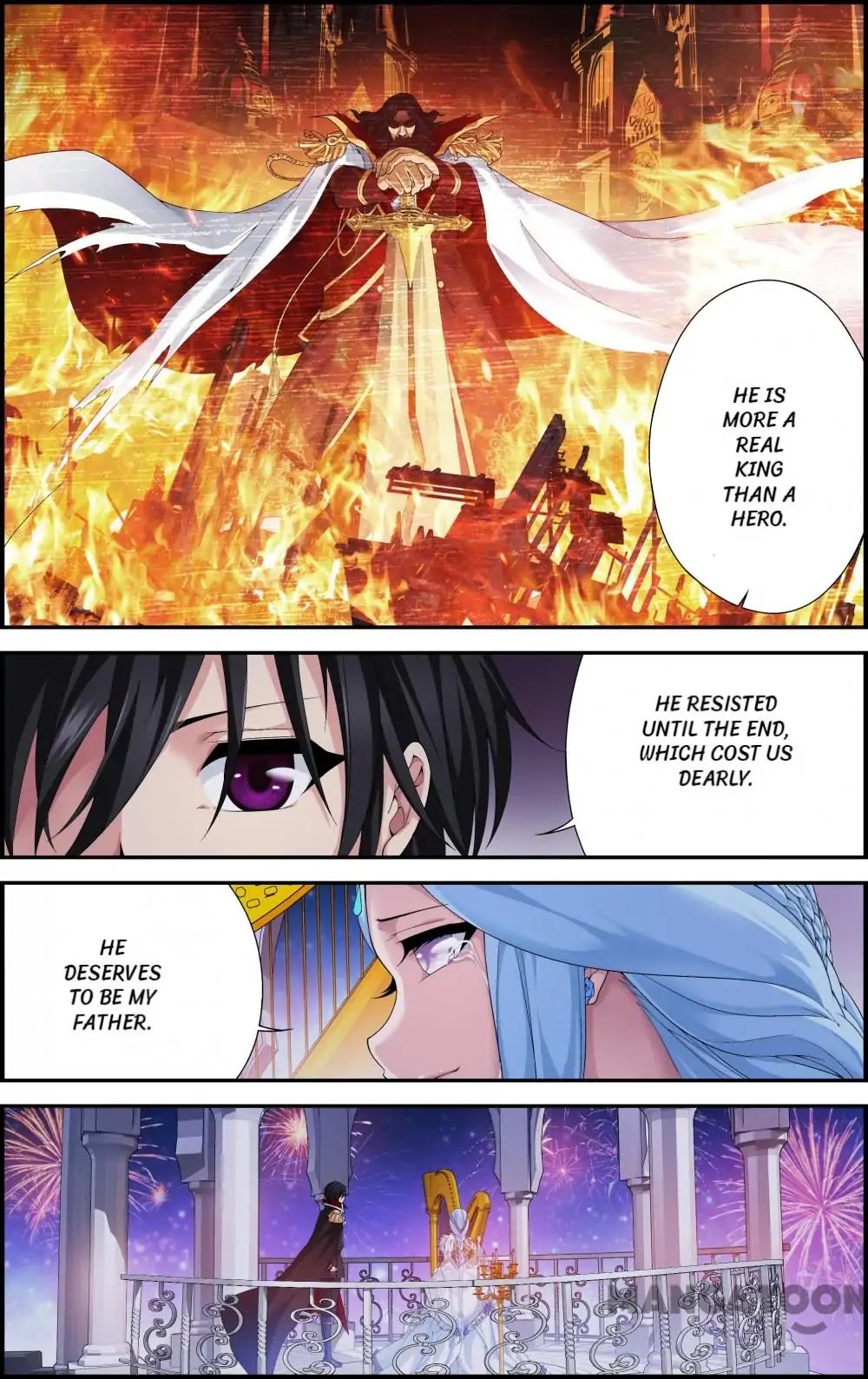 Flaming Heaven: The Dragon returns Chapter 2 page 1 - Chapter 2: Episode 2
