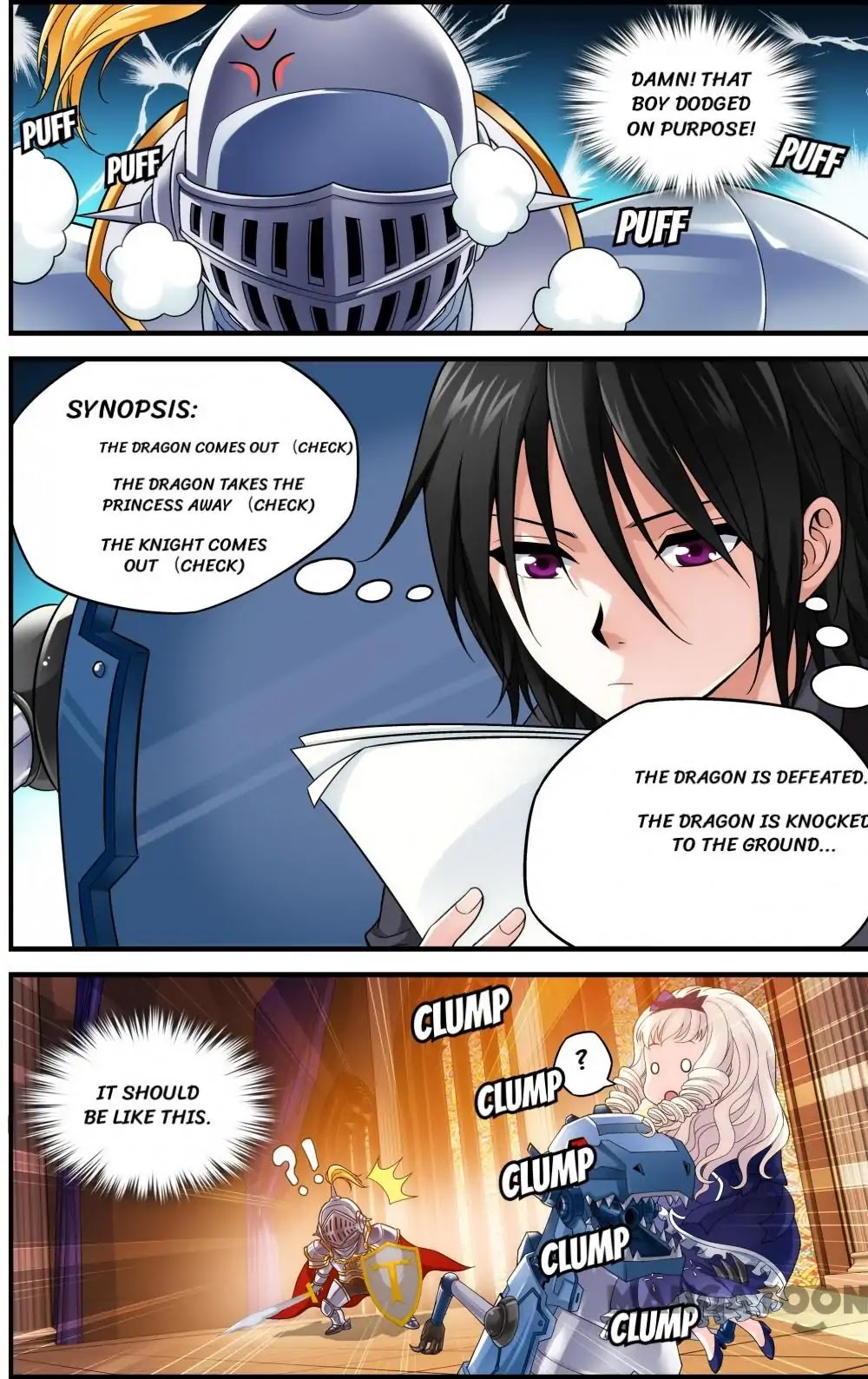 Flaming Heaven: The Dragon returns Chapter 24 page 3 - Chapter 24: Episode 24