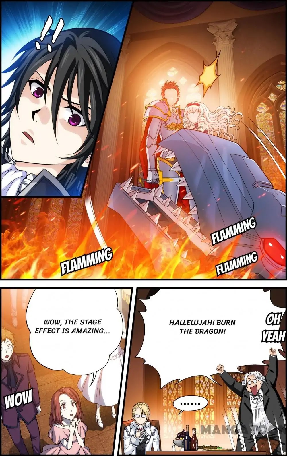 Flaming Heaven: The Dragon returns Chapter 25 page 2 - Chapter 25: Episode 25