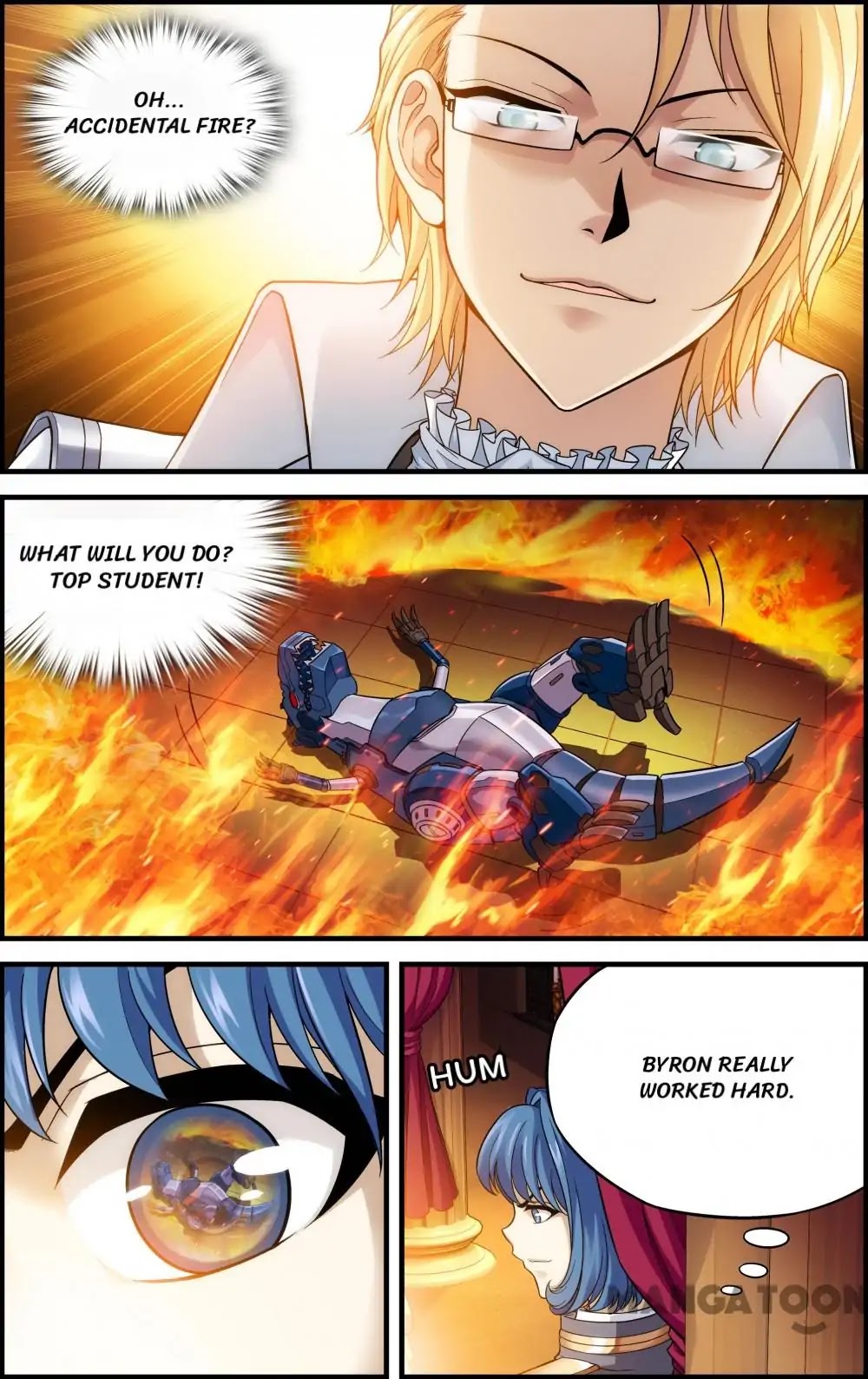 Flaming Heaven: The Dragon returns Chapter 25 page 3 - Chapter 25: Episode 25