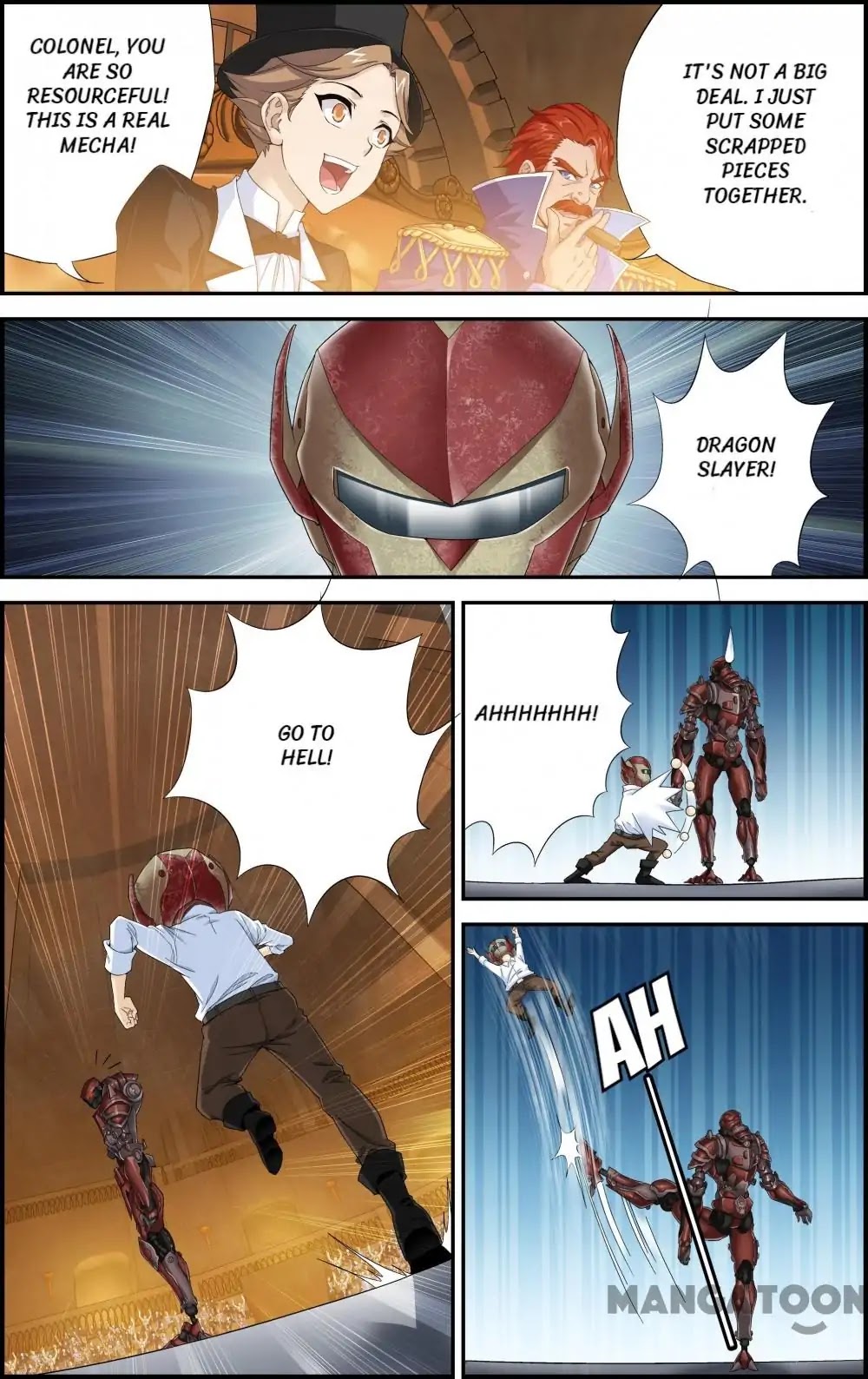 Flaming Heaven: The Dragon returns Chapter 4 page 2 - Chapter 4: Episode 4