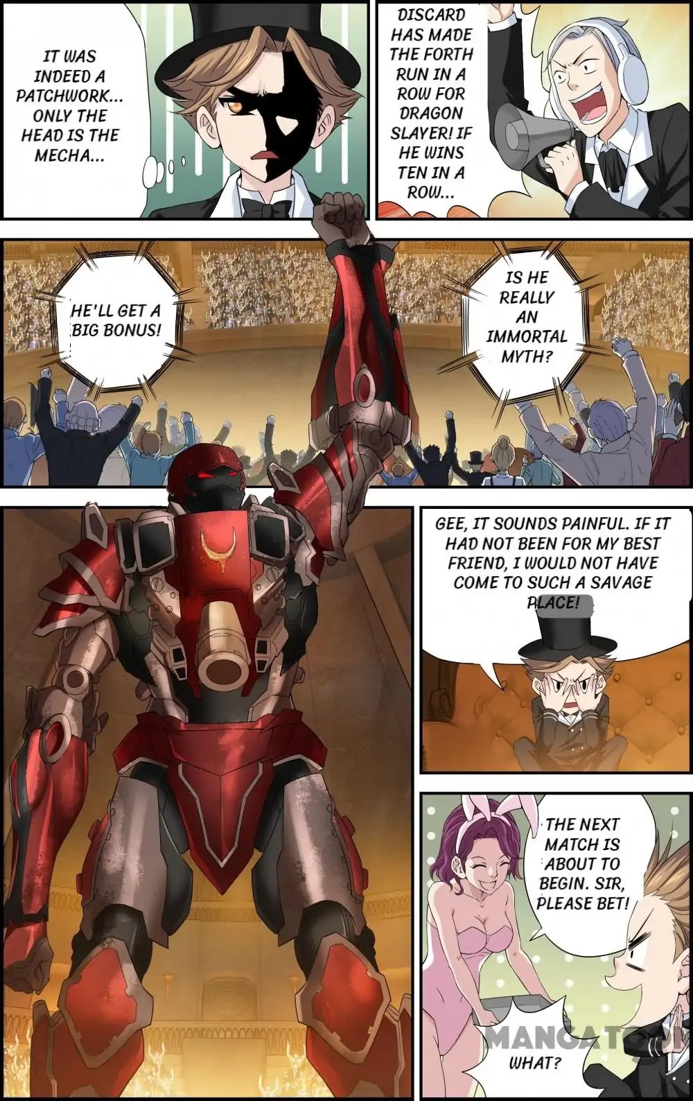 Flaming Heaven: The Dragon returns Chapter 4 page 3 - Chapter 4: Episode 4