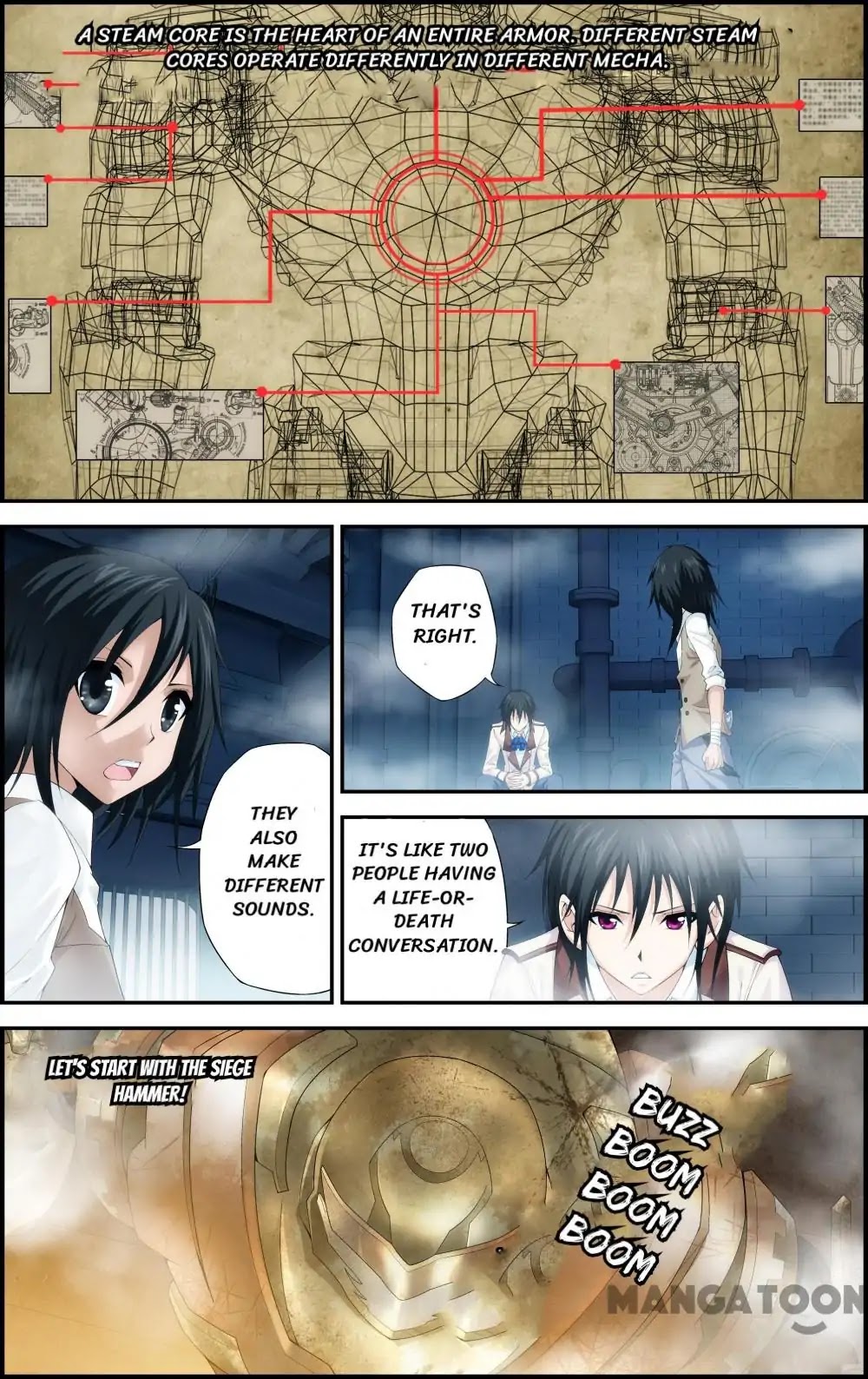 Flaming Heaven: The Dragon returns Chapter 6 page 1 - Chapter 6: Episode 6