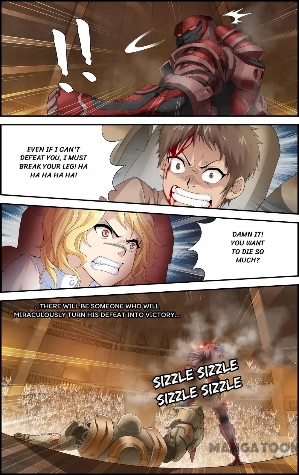Flaming Heaven: The Dragon returns Chapter 6 page 10 - Chapter 6: Episode 6
