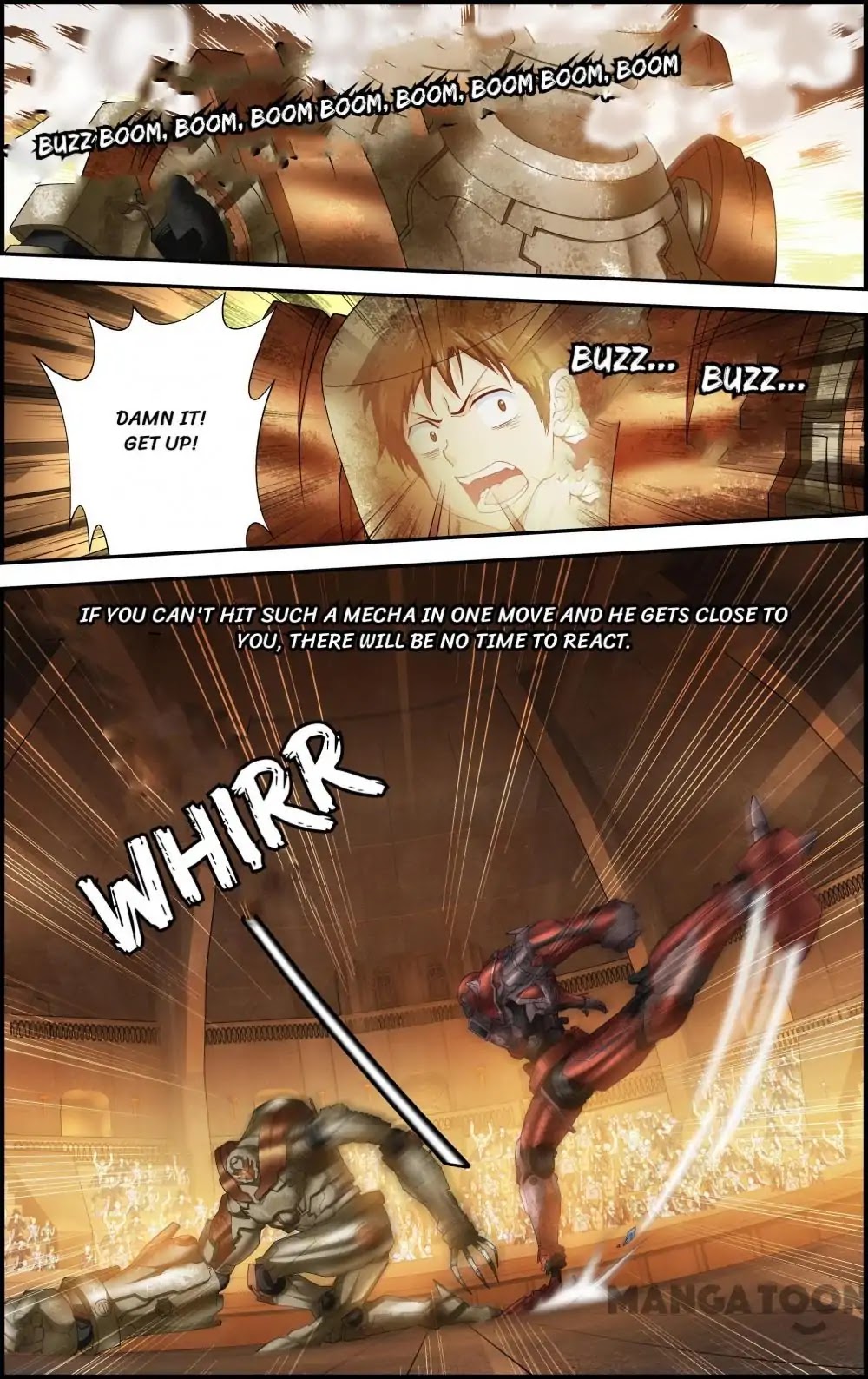 Flaming Heaven: The Dragon returns Chapter 6 page 3 - Chapter 6: Episode 6