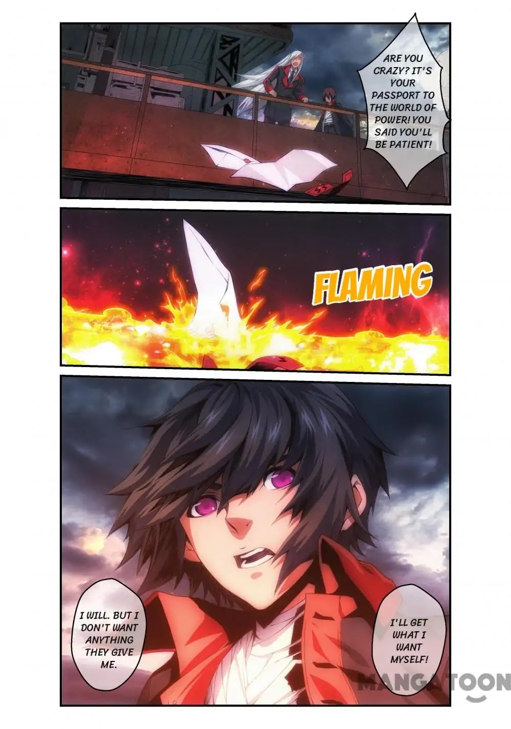 Flaming Heaven: Valkyrie Chapter 39 page 5 - Chapter 39: Episode 39