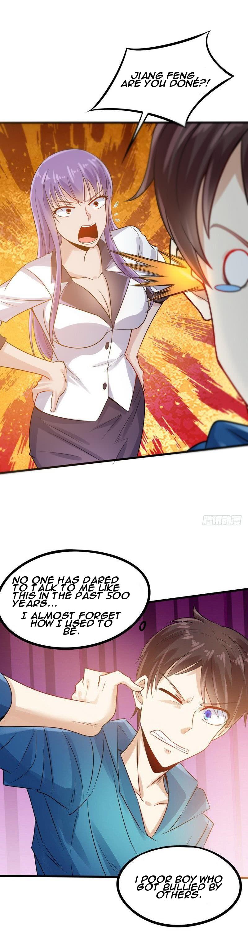 Flawless Metropolitan Divine Emperor Chapter 1 page 11 - Chapter 1: Breast is Soft !!