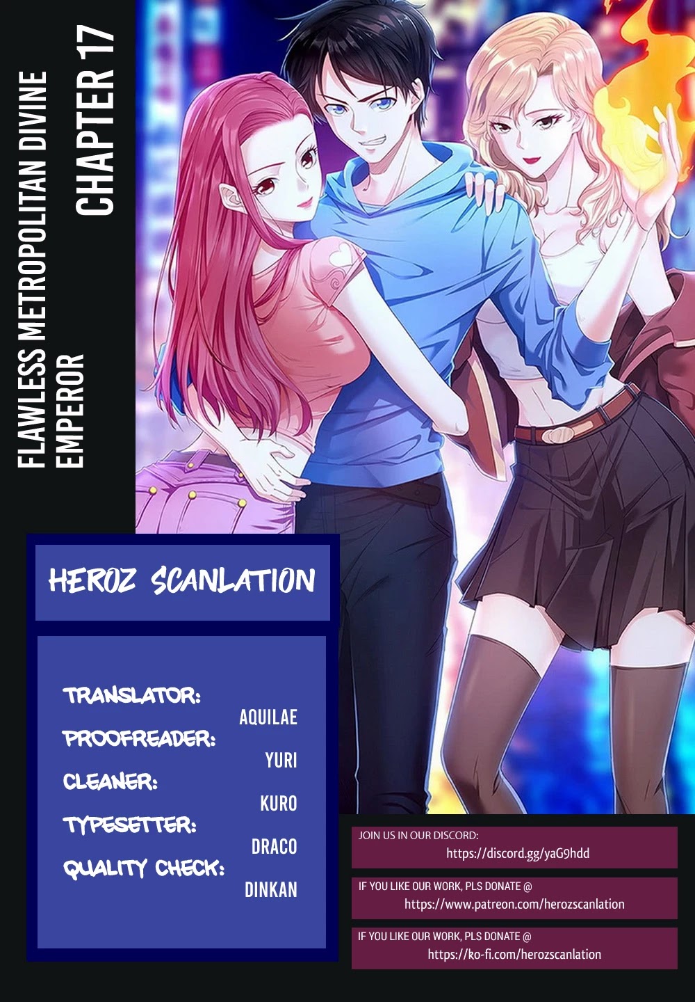 Flawless Metropolitan Divine Emperor Chapter 17 page 1 - Chapter 17