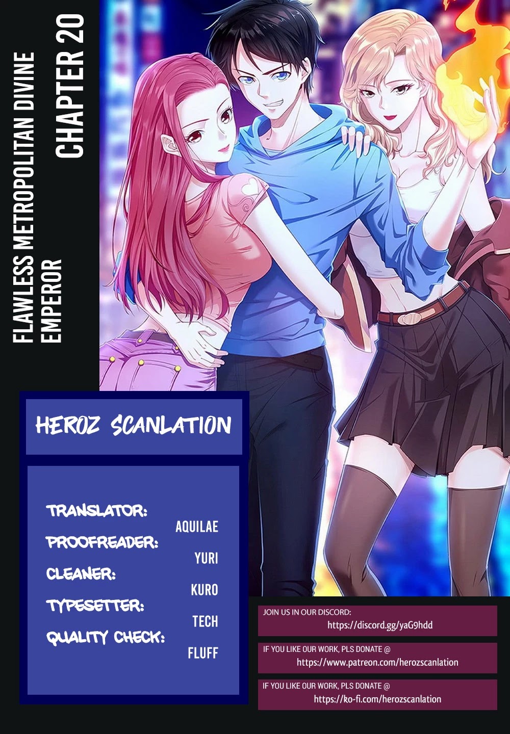 Flawless Metropolitan Divine Emperor Chapter 20 page 1 - Chapter 20