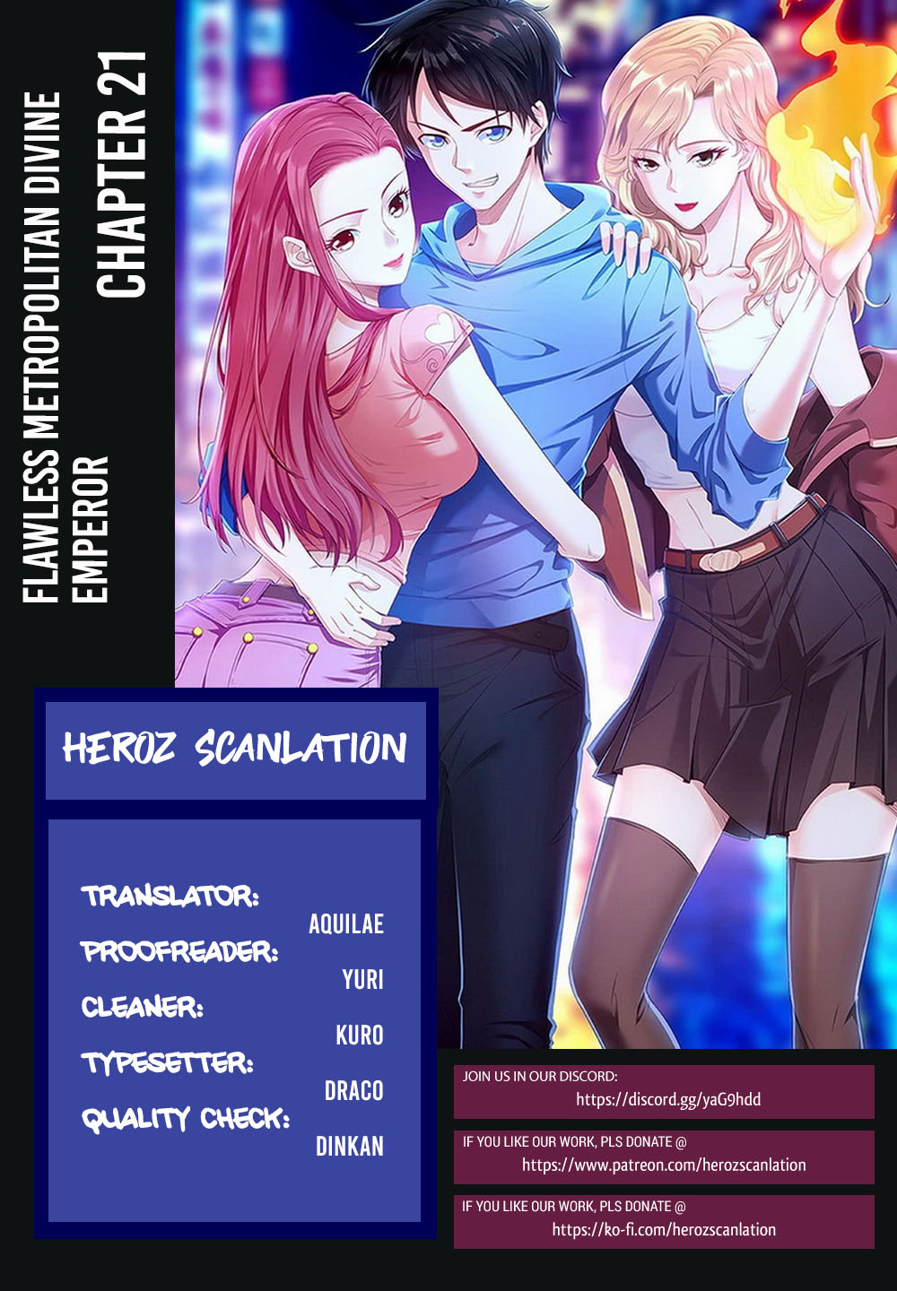Flawless Metropolitan Divine Emperor Chapter 21 page 1 - Chapter 21