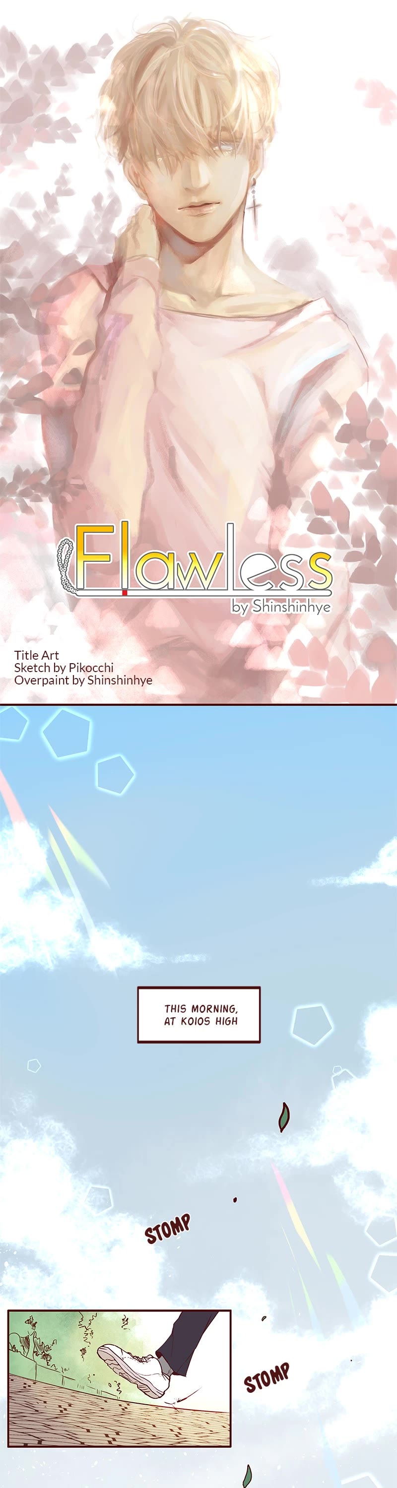Flawless Chapter 104 page 1 - Chapter 104: (S3) Ep. 1 - Jump! (Season 3 Premiere)