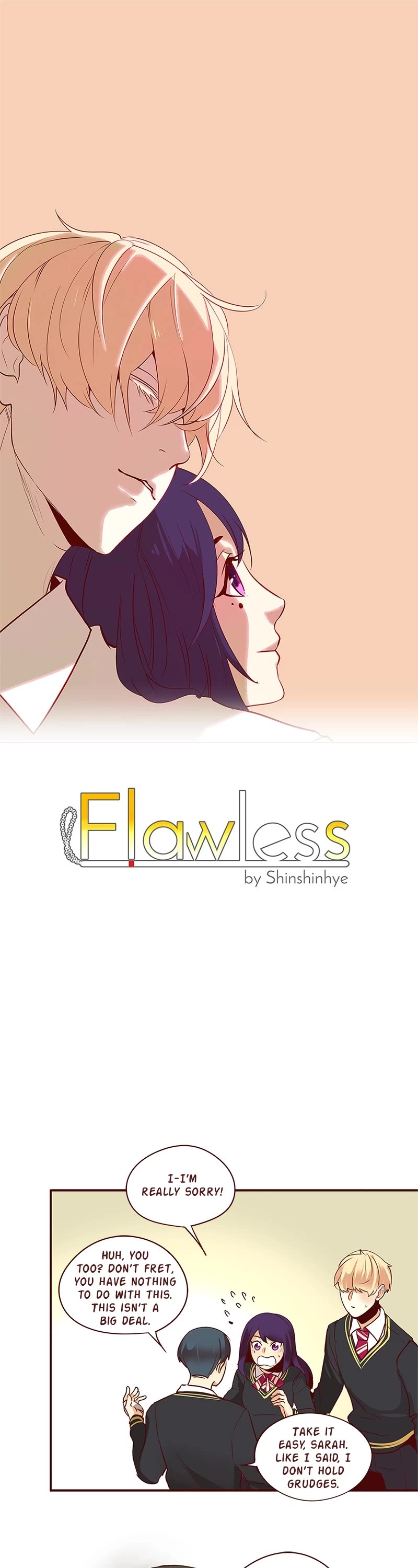 Flawless Chapter 105 page 1 - Chapter 105: (S3) Ep. 2 - Staying Friends