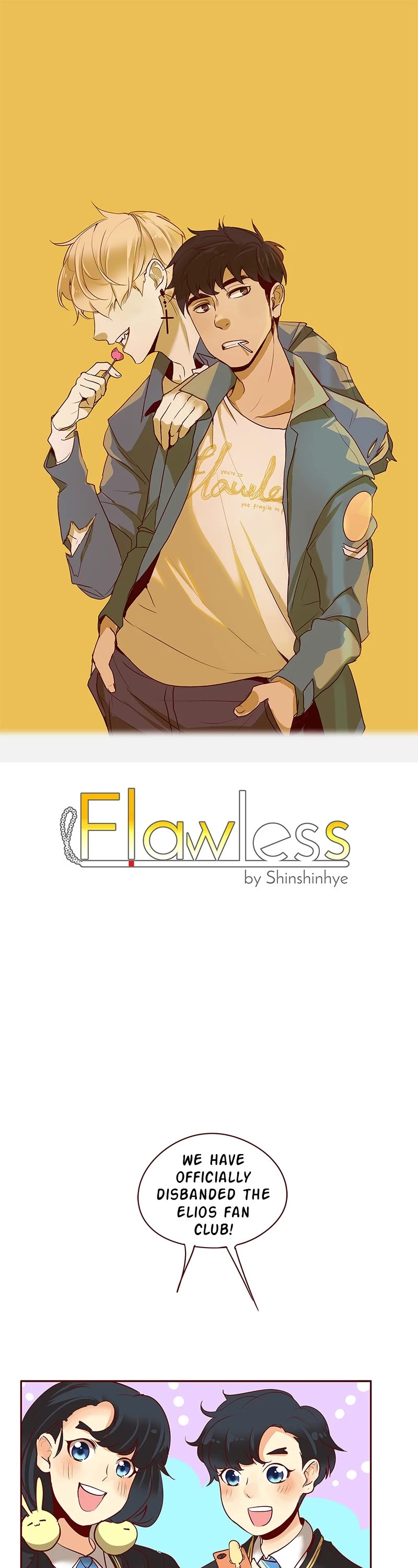 Flawless Chapter 106 page 1 - Chapter 106: (S3) Ep. 3 - You're Beautiful!