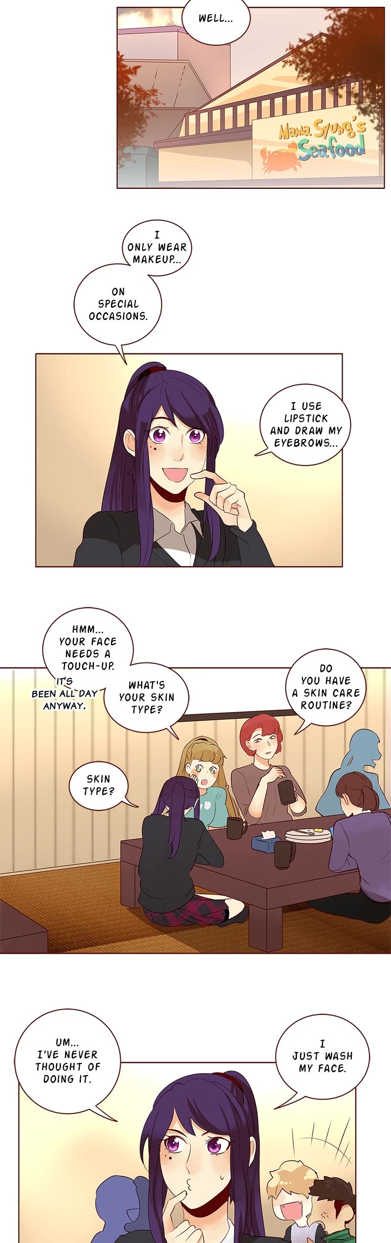 Flawless Chapter 124 page 5 - Chapter 124: (S3) Ep. 21 - Makeup