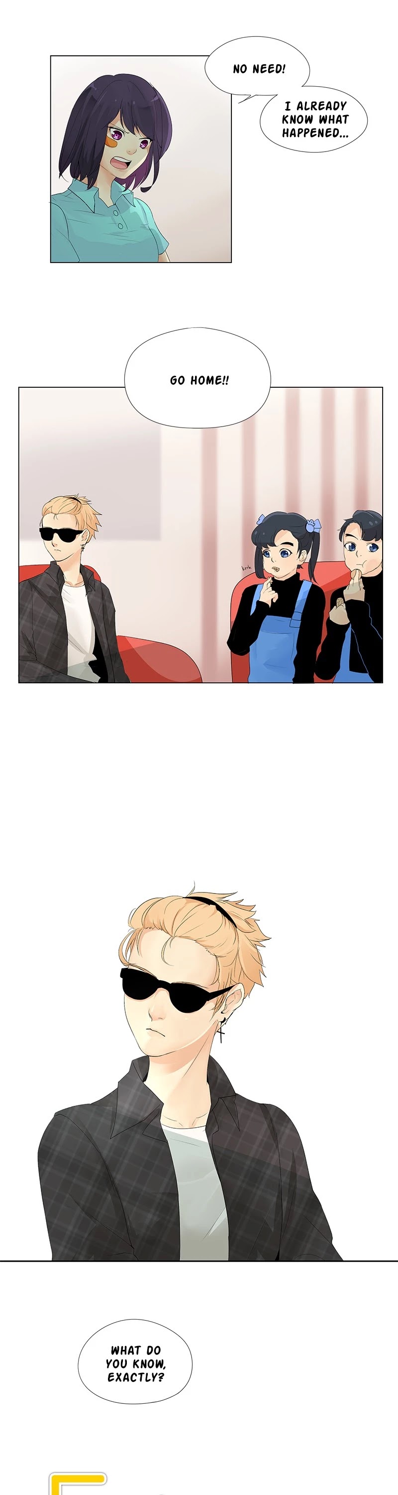 Flawless Chapter 13 page 1 - Chapter 13: Ep. 13 - Unsaid Words