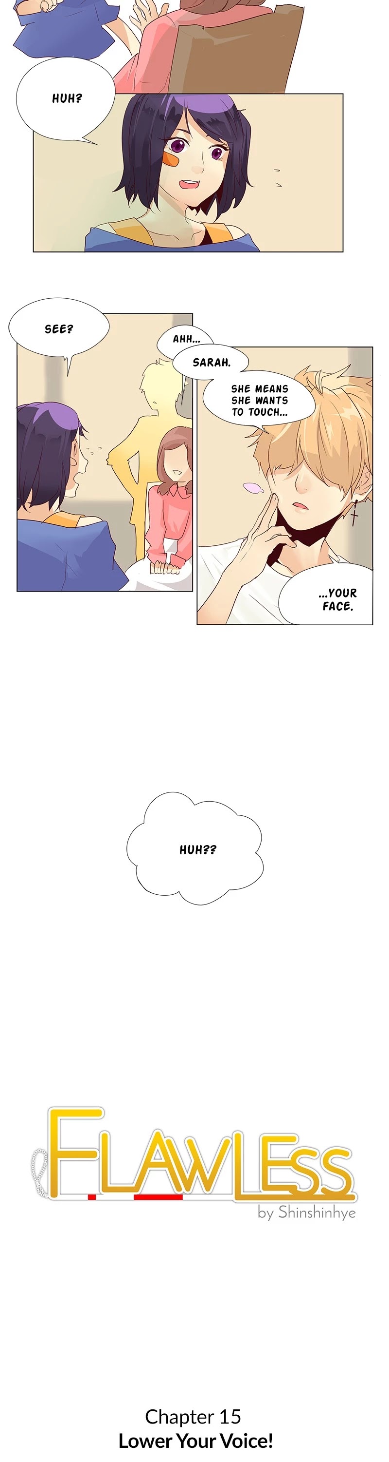 Flawless Chapter 15 page 2 - Chapter 15: Ep. 15 - Lower Your Voice!