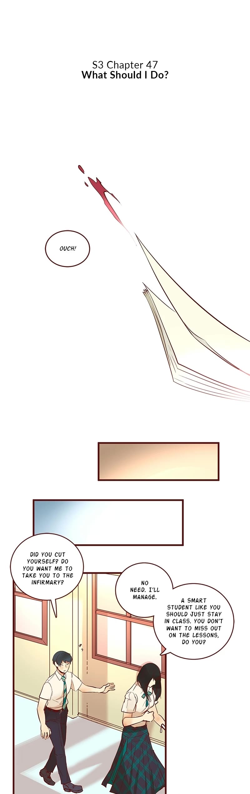 Flawless Chapter 150 page 9 - Chapter 150: (S3) Ep. 47 - What Should I Do?