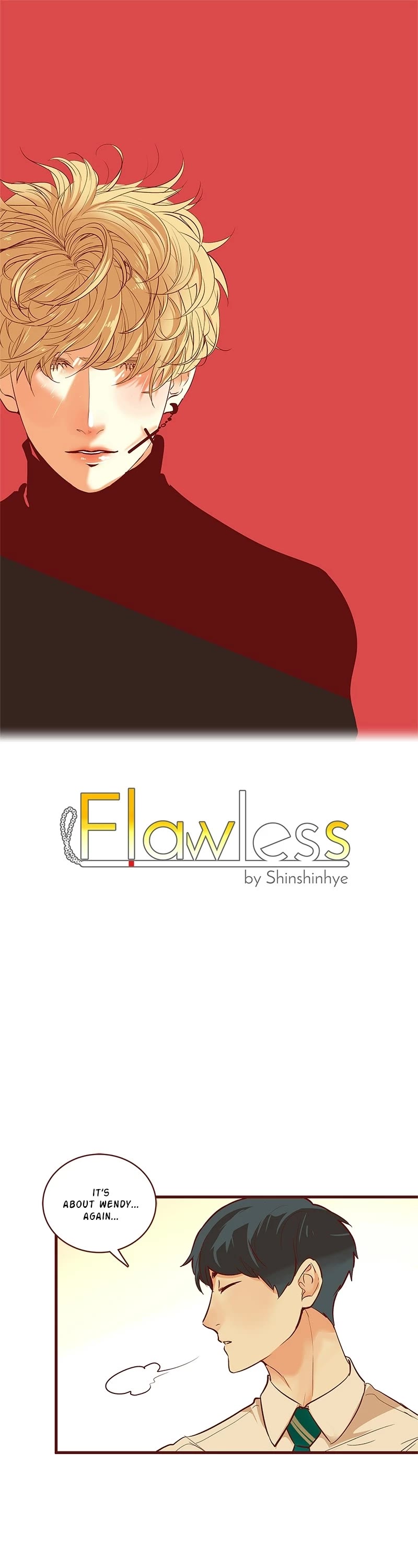 Flawless Chapter 151 page 1 - Chapter 151: (S3) Ep. 48 - Why, Wendy?