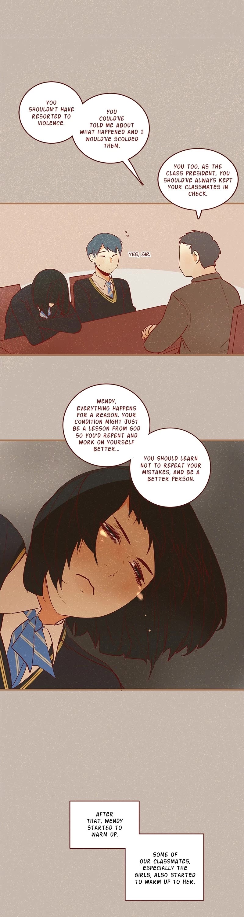 Flawless Chapter 151 page 13 - Chapter 151: (S3) Ep. 48 - Why, Wendy?