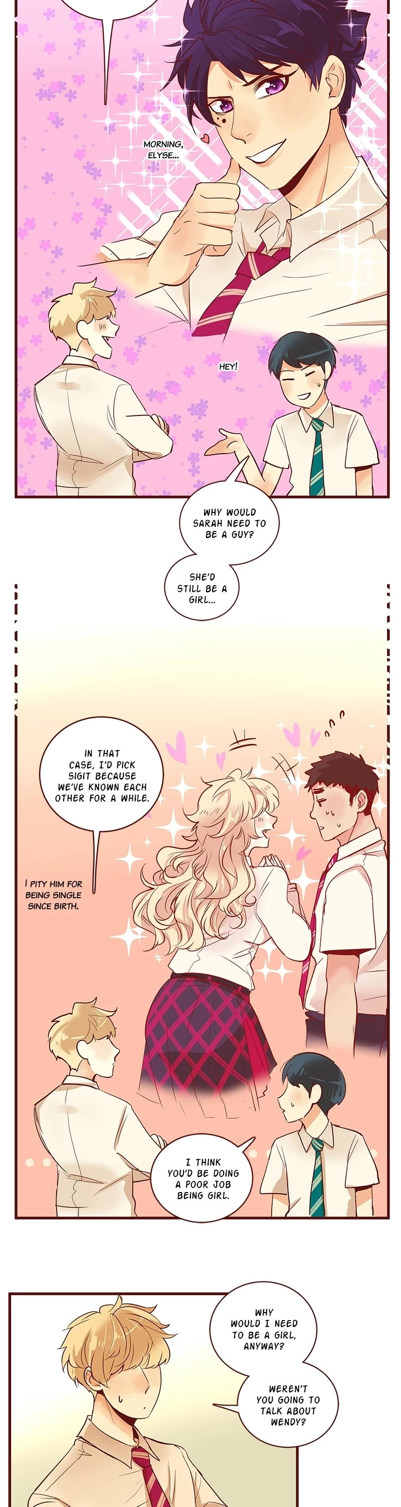 Flawless Chapter 151 page 3 - Chapter 151: (S3) Ep. 48 - Why, Wendy?