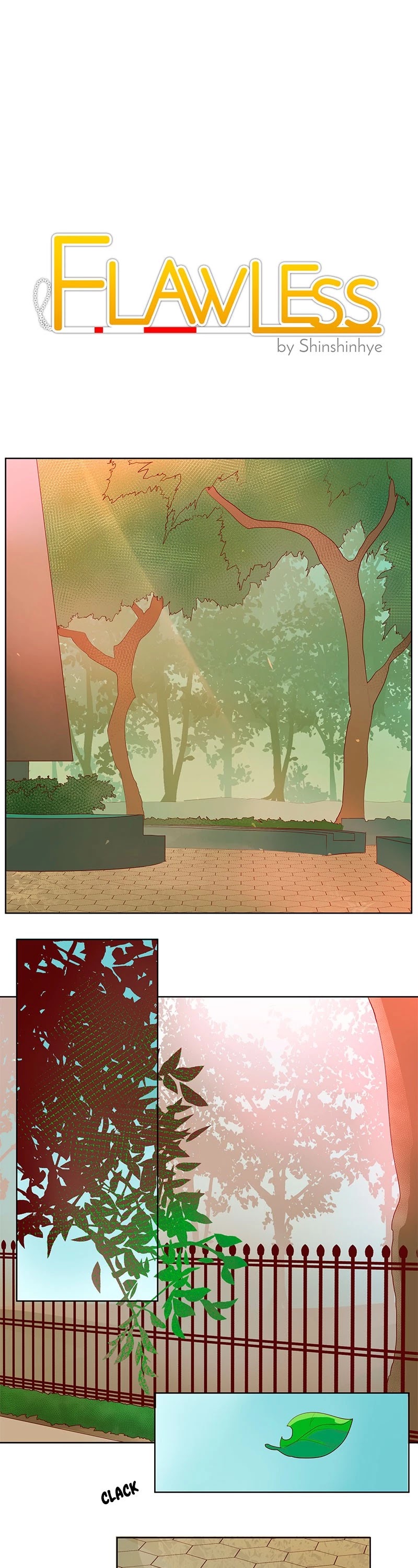 Flawless Chapter 24 page 1 - Chapter 24: Ep. 24 - There Is A Blind Person!